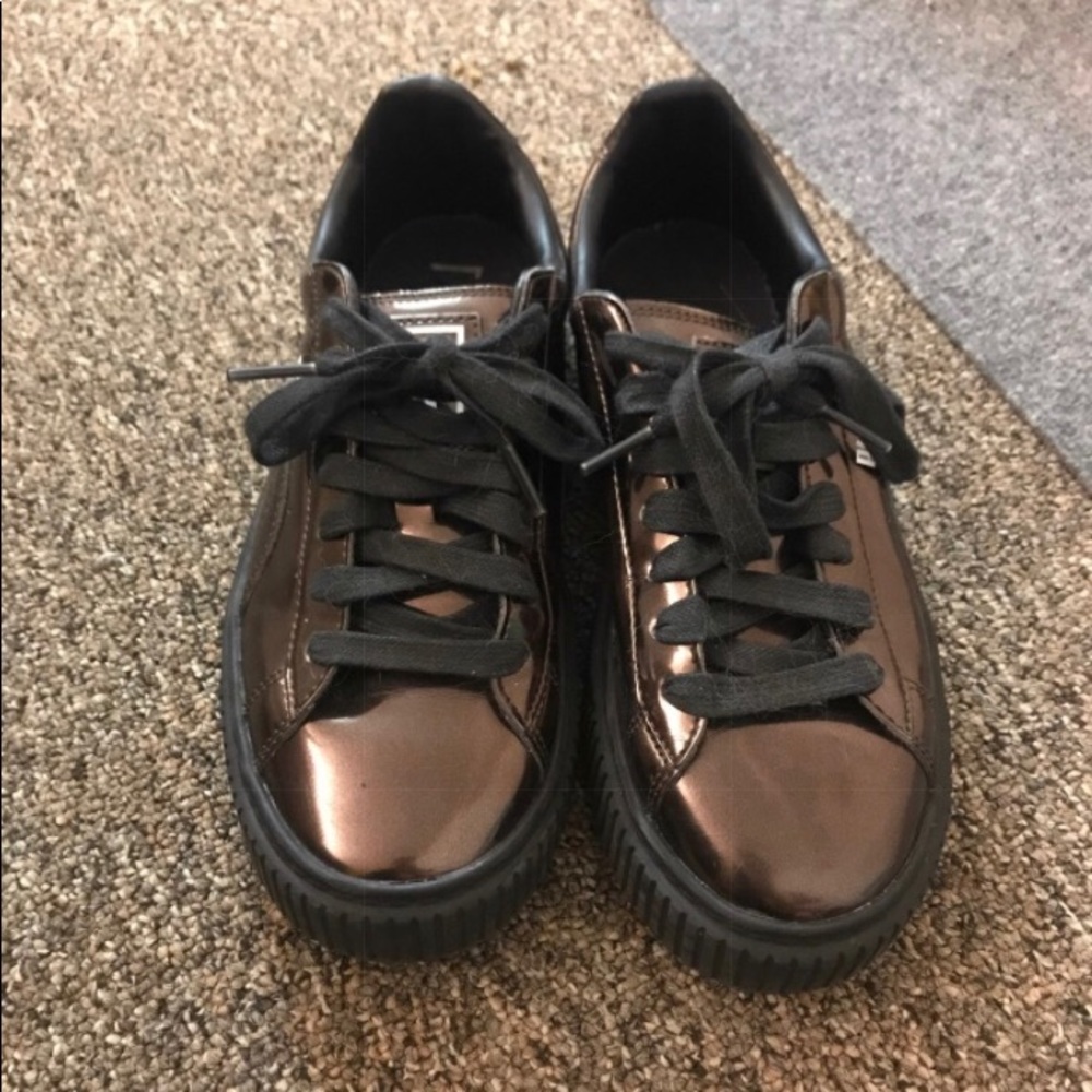 Puma Platform Metal Brown